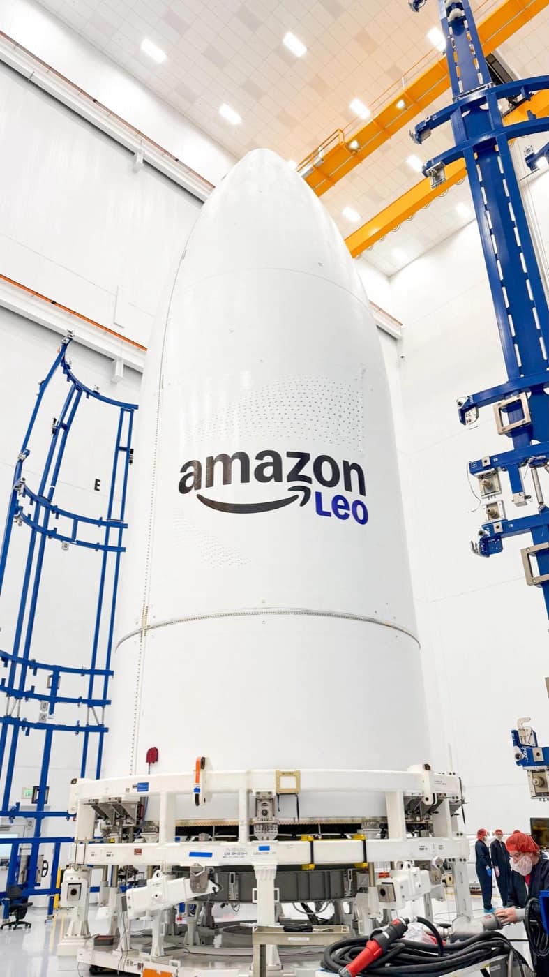 Amazon Leo (Kuiper) satellite, LV-01 mission.